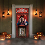 Halloween Cirkus Dörrdekoration