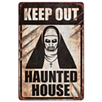 Haunted House Nunna Skylt