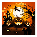 Halloween Pumpa Servetter