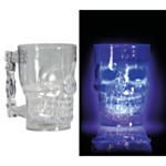 Dödskalle LED Mugg