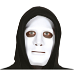 Anonym Halloweenmask Vit