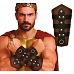 Romersk Gladiator Armskydd Brun