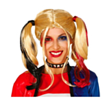 Harlekin Peruk Blond