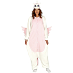 Enhörning Onesie Maskeraddräkt Ljusrosa