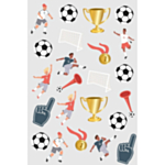 Fotboll Falska Tatueringar