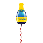 Svensk Student Champagne Folieballong