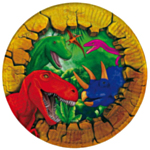 Dinosaurie Papptallrikar