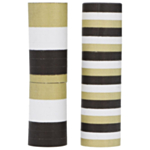 Randiga Serpentiner Svart/Guld/Vit