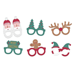 Julmotiv Partyglasögon