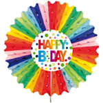 Happy B Day Honeycomb