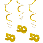 50 År Spiraler Guld