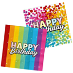 Rainbow Birthday Servetter