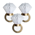Honeycomb Diamantringar