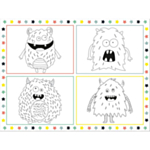 Monster Bash Bordstabletter
