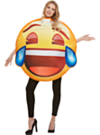 Emoji Asgarv Smiley Maskeraddräkt