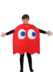 Pac-Man® Blinky Spöke Barndräkt Röd