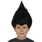 Trolls® Barnperuk Svart