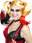 Harley Quinn® Arkham City Peruk