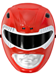 Power Rangers® Röd Barnhjälm