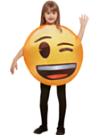 Blinkande Smiley Emoji Barndräkt