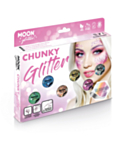 Holografiskt Chunky Glitter Makeupsett