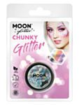 Holografiskt Chunky Glitter Silver