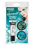 Chunky Glitter Sjöjungfru Sminkset