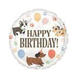 Happy Birthday Hundar Folieballong