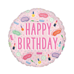 Happy Birthday Spa Party Folieballong