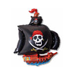 Piratskepp Folieballong