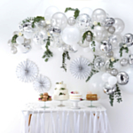 Ballongbåge DIY Silver