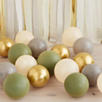 Mosaik Ballong Mix Olivgrön/Beige