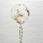 Mega Konfetti Ballonger Roséguld