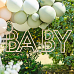 Baby Trä Banner
