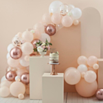 Ballongbåge Pastell Peach