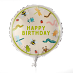 Insekter Happy Birthday Folieballong