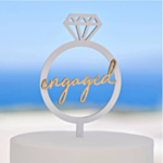 Engaged Diamantring Tårttopper