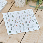 Floral Team Bride Servetter