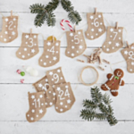 DIY Jute Julkalender