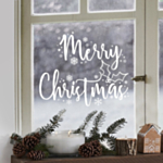 Merry Christmas Fönsterklistermärken