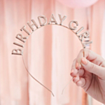 Birthday Girl Diadem Roséguld