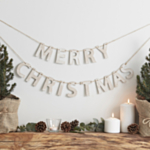 Rustic Christmas Trägirlang