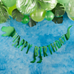 Dinosaurie Happy Birthday Girlang