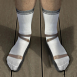 Sandalstrumpor Vit