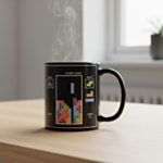 Tetris Retro Mugg