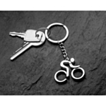 Cyklist Nyckelring