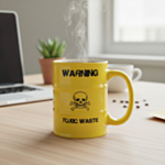 Toxic Waste Mugg Gul
