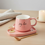 My Love Mugg Presentset Rosa