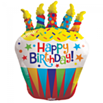 Cupcake Folieballong