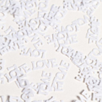 Love Konfetti Vit